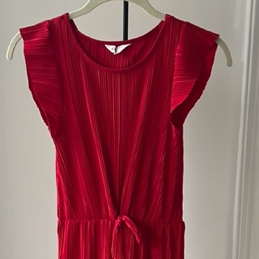 Girls Red H&M Romper size 10